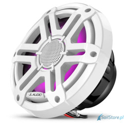 JL Audio - Głośniki morskie M200 7,7″ z diodami RGB LED, z maskownicą White Sport, para