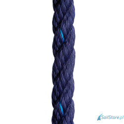 Regatta Ropes Polyester Rope lina cumownicza, z 3-splotowym oplotem z poliestru HT, ochrona UV, rozmiary 4 – 20 mm