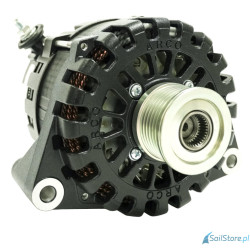 ARCO Zeus - alternator 48V 8kW, Typ montażu N62, Plus na boku, Regulacja zewnętrzna, Koło pasowe 50 mm, Profil K6 OAP