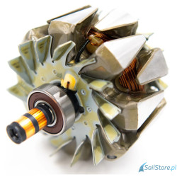 ARCO Zeus - alternator A275L 12V 310A, Typ montażu 3,15'R Saddle Mount, Plus z tyłu, Regulacja zewnętrzna, Koło pasowe 49 mm