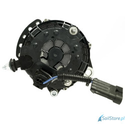 ARCO Zeus - alternator A275L 12V 310A, Typ montażu 3,15'R Saddle Mount, Plus z tyłu, Regulacja zewnętrzna, Koło pasowe 49 mm