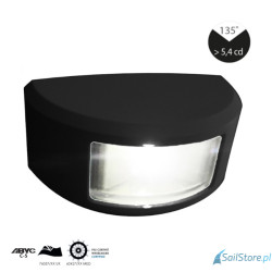 Lampa nawigacyjna NAVISLIM rufowa biała 135°, 2NM, 10-30V, montaż pionowy, obudowa czarna