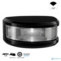 Lampa nawigacyjna NAVISLIM masztowa biała 225°, 2NM, 10-30V, montaż pionowy, obudowa czarna
