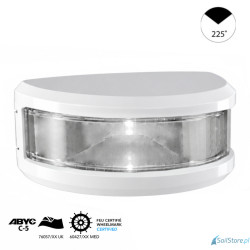 Lampa nawigacyjna NAVISLIM masztowa biała 225°, 2NM, 10-30V, montaż pionowy, obudowa biała