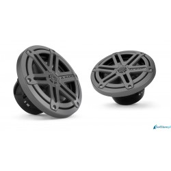 MX Ø6.5" (165 mm) - zestaw głośników współosiowych - grill sportowy czarny