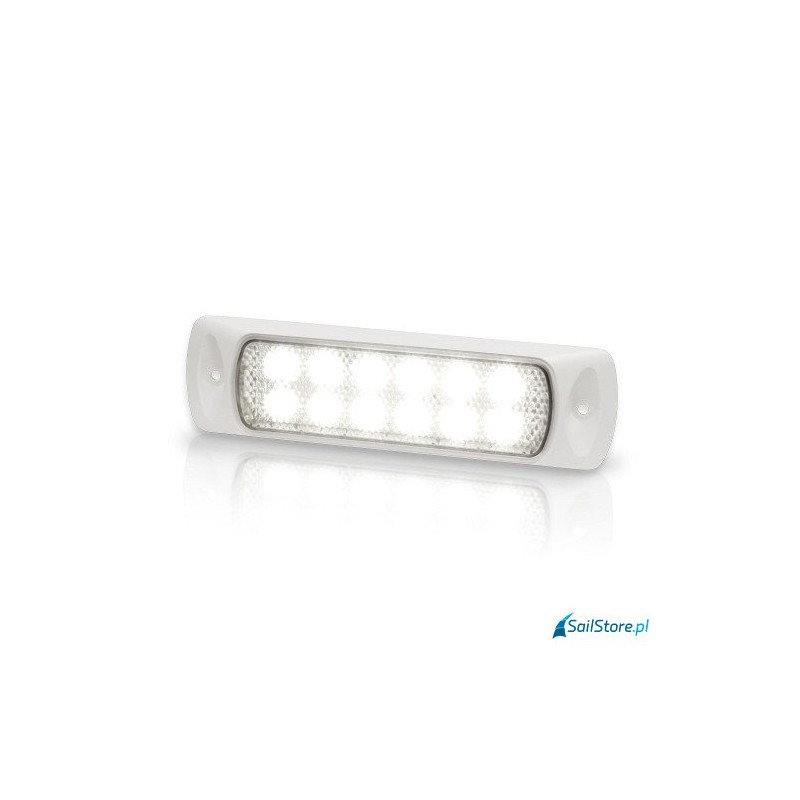 Lampa SeaHawk (12 LED) biała obudowa (wpuszczana)