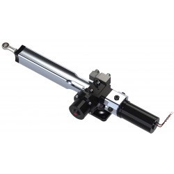 Hydrauliczny napęd liniowy autopilota